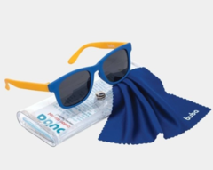 Óculos de Sol Baby - armação flexível - azul/amarelo - buba 11749