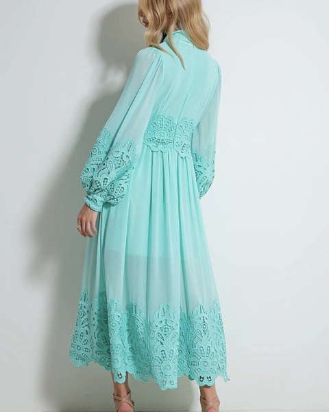 Vestido AR Romantic Turquesa
