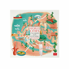 Calendario de Pared World Cities 2024 - 30 x 29 cm Legami