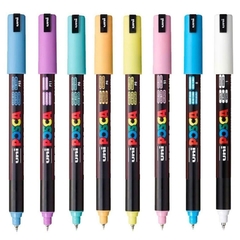 Set de 8 marcadores Posca Soft Colors 1MR - comprar online
