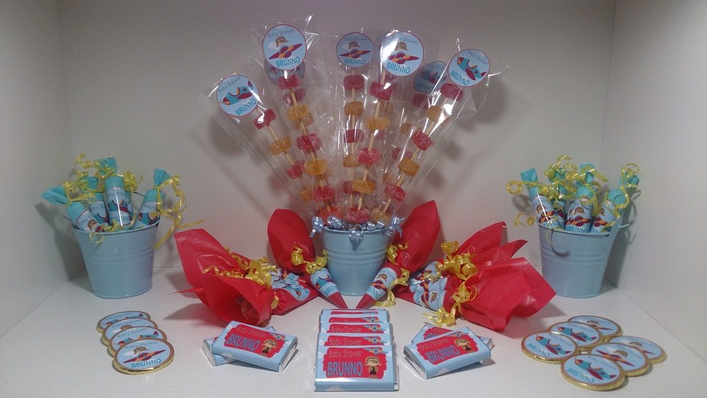 Candy Bar B Golosinas Personalizadas 10 Chicos