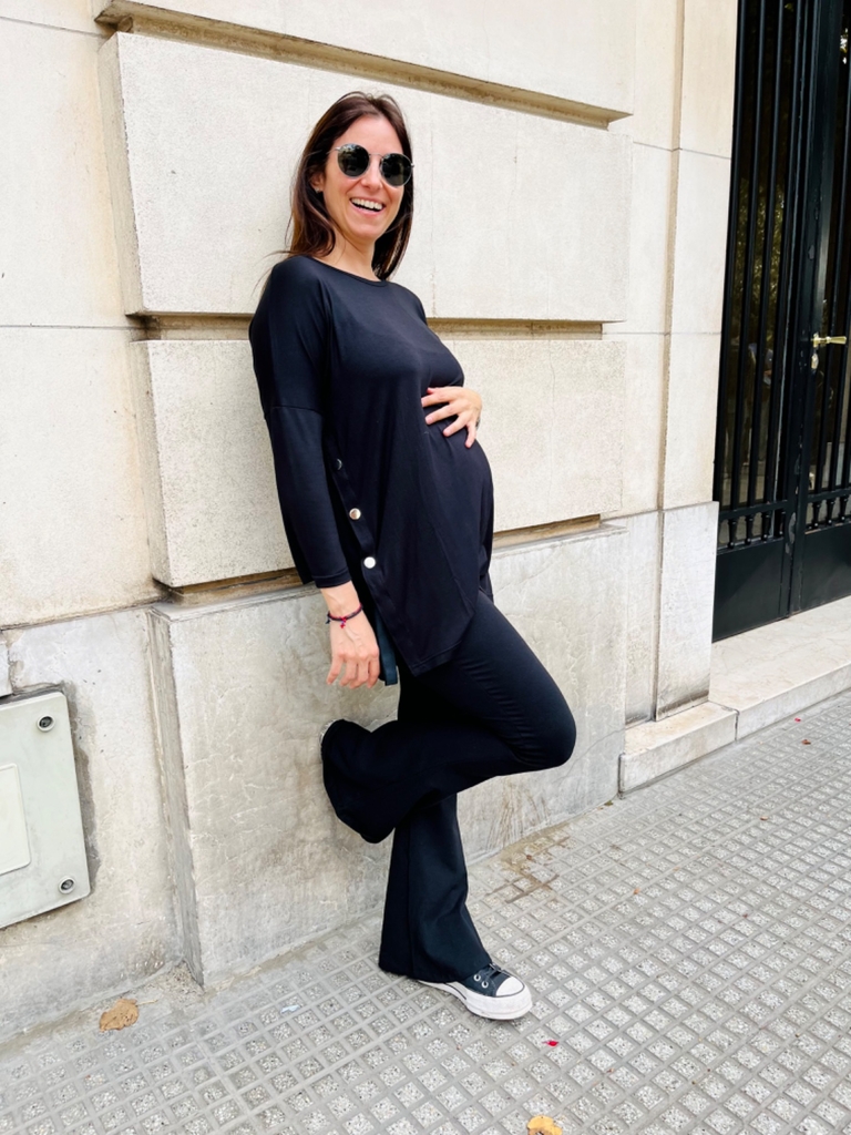 Oxford Embarazada Negro - Comprar en ENJOY MOMMYHOOD!