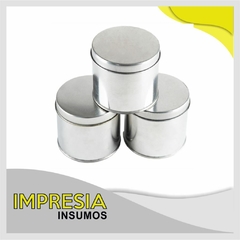 Latas tapas sombrero (tapa desmontable) (8,5 x 8 cm)