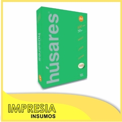Resma 70grs - 500 hojas - A4 - Marca Husares