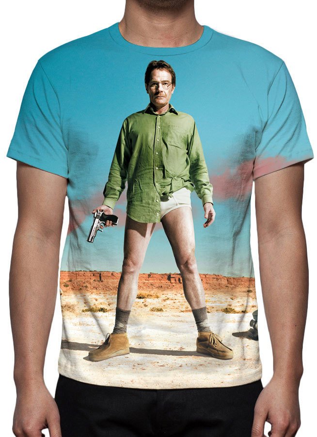 camiseta masculina breaking bad