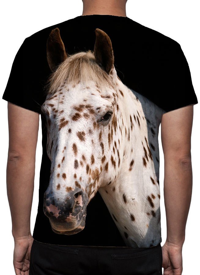 Camiseta Cavalo Appaloosa Face - Estampa Total