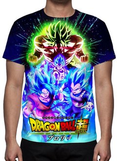 Camiseta Dragon Ball Super Broly 06 - Estampa Total