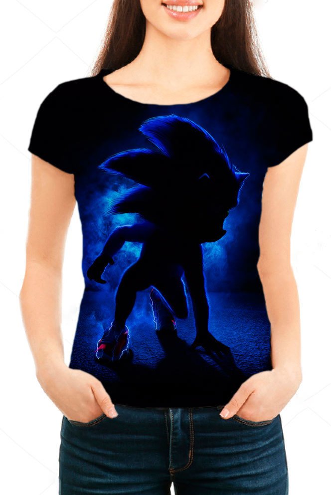 blusa sonic feminina