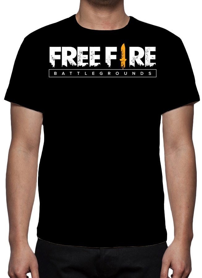 camisa free fire adulto