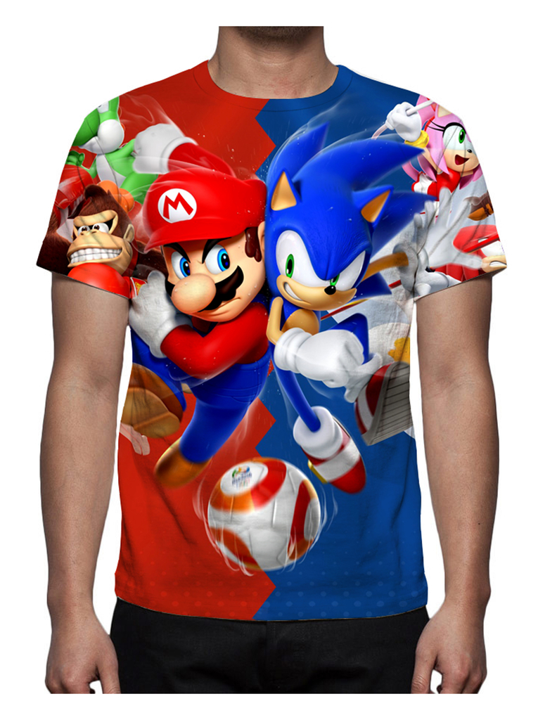 camisetas estampa total