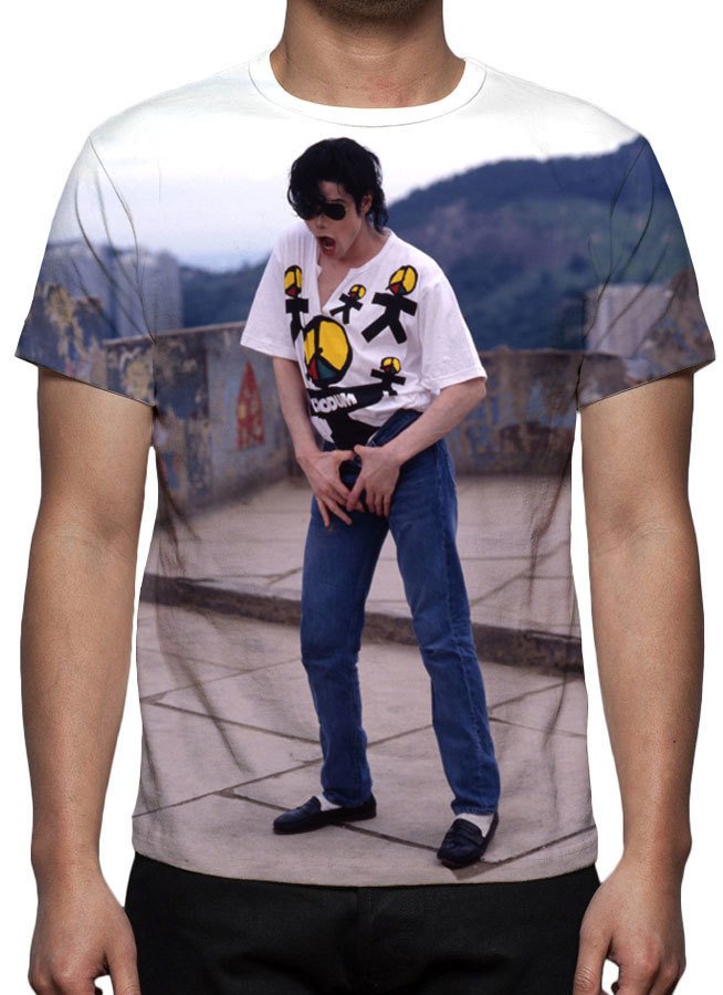 Camiseta Michael Jackson Olodum Mod 02 - Estampa Total