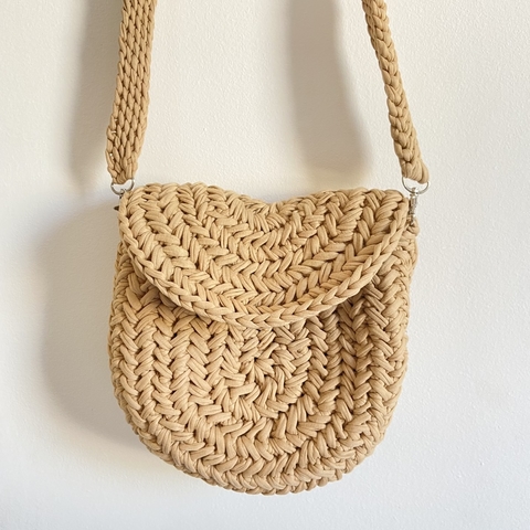 shell wicker bolsa