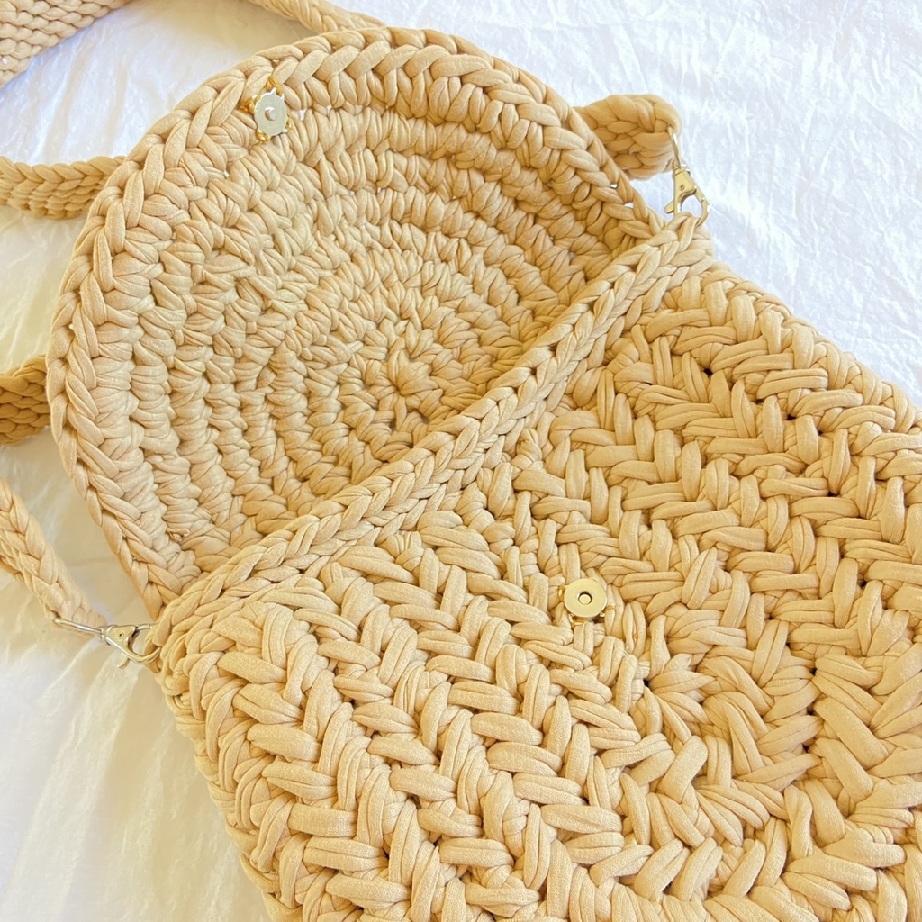 shell bolsa crochet