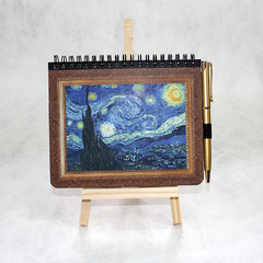 Kit Bloco Van Gogh Noite Estrelada