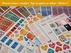 Cartela 15 Stickers Mini Listas Pattern Chic - comprar online