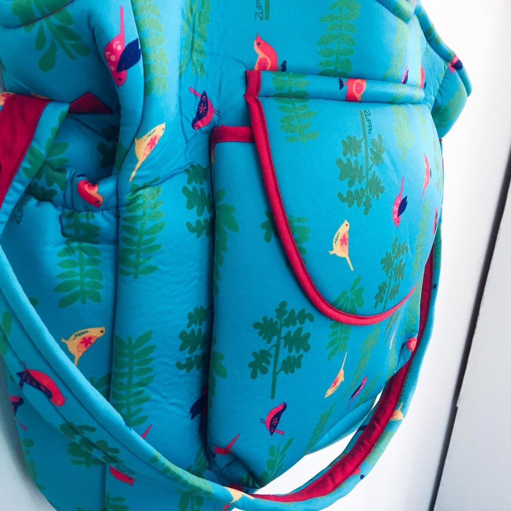 Bolso Mamá Pajaritos con Cambiador - ZUPPA Chicos