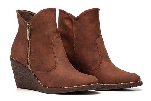 Bota Piccadilly Taco Alto Con Cierre 336003