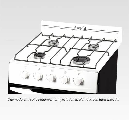 Cocina Escorial Palace Cristal Gas Envasado 0.50