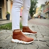 Sneakers Boots de Cuero | Emilia Suela