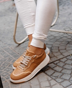 ZAPATILLA DE CUERO MUJER
