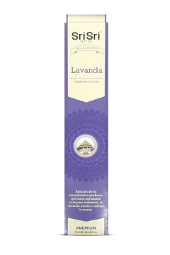 INCIENSOS SRI SRI TATTVA PREMIUM LAVANDA STICKS X 20 GR