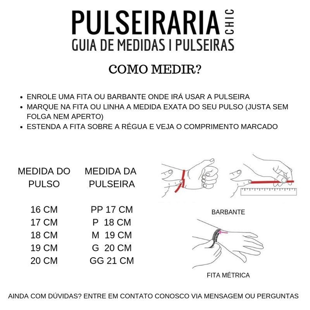 Pulseira de Couro São Bento - PULSEIRARIA CHIC