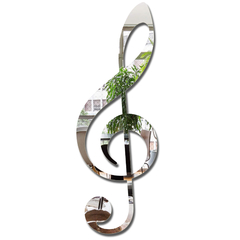 Espelho Decorativo Nota Musical Clave De Sol Médio - comprar online