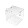 Urna Quadrada De Acrílico Cristal Porta Cupons Caixa Sorteio - comprar online