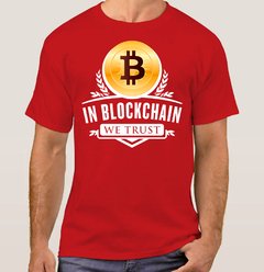 Camiseta Bitcoin We Trust (Cód. 012C) - Camisetas Libertárias