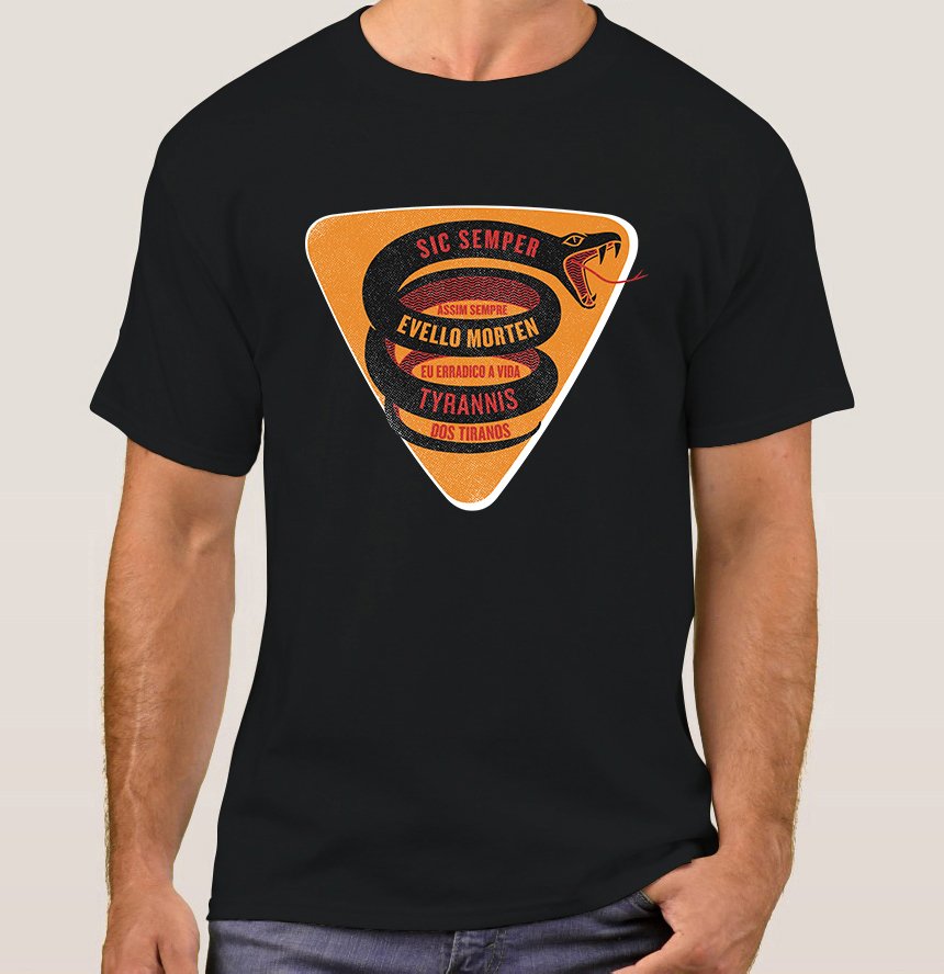 sic semper tyrannis camiseta
