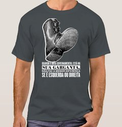 Camiseta Bota Governamental (Cód. 013C) - loja online