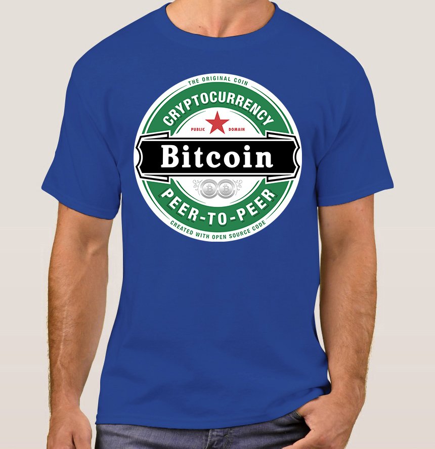 Camiseta Bitcoin Heineken (Cód. 032C)
