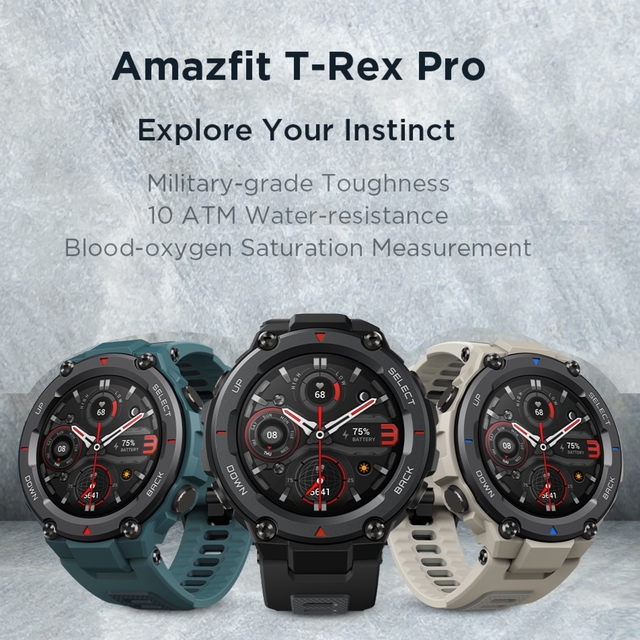 Smartwatch Xiaomi Amazfit T-Rex Pro - mi store