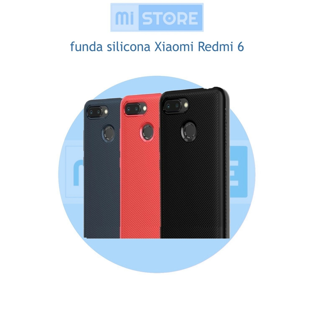 funda silicona Xiaomi Redmi 6 - Comprar en mi store