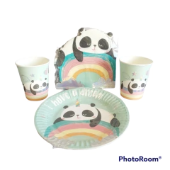 12 servilletas de Panda - comprar online