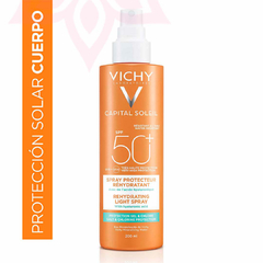 Capital Soleil Spray Beach Protect Antideshidratación FPS 50+ VICHY