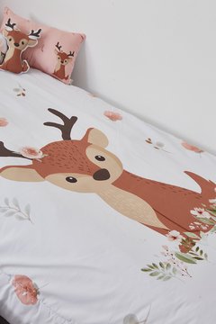 Bambi - (acolchado + chichonera + 3 almohadones) - comprar online
