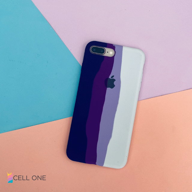 Silicone case Rainbow Iphone Plus - CELL ONE