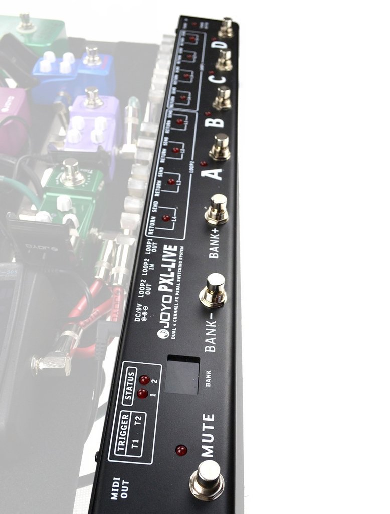 Pedal guitarra Looper de efeitos Joyo Pxl 4