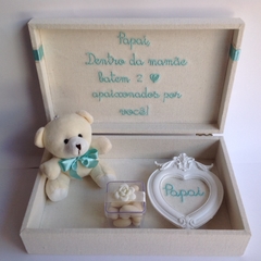 Caixa de Anunciar a Gravidez para o Papai (N39) - Art In The Box Gi Moraes Almeida