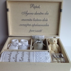 Caixa de Anunciar a Gravidez para o Papai (N33) - Art In The Box Gi Moraes Almeida