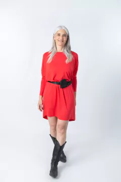 Vestido MARLENE rojo en internet