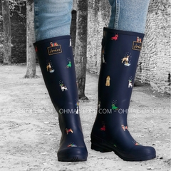 joules welly print - comprar online