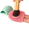 Limpiador de brochas de silicon para maquillaje