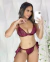 Kit C/5 Conjunto Lingerie cetim Atacado