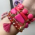 Lote C/5 Conjunto Pulseiras Miçangas Bijuterias Fina Luxo Atacado
