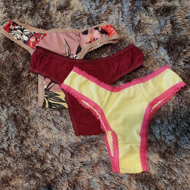 Kit com 20 Calcinha Popular Atacado Revenda Moda Íntima