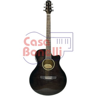 Guitarra Electroaústica Parquer Gac109MCBKEQ4 tipo APX