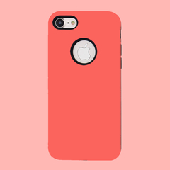 Funda Rigida con holder Naranja