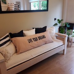 Maxi almohadones con frases - tienda online